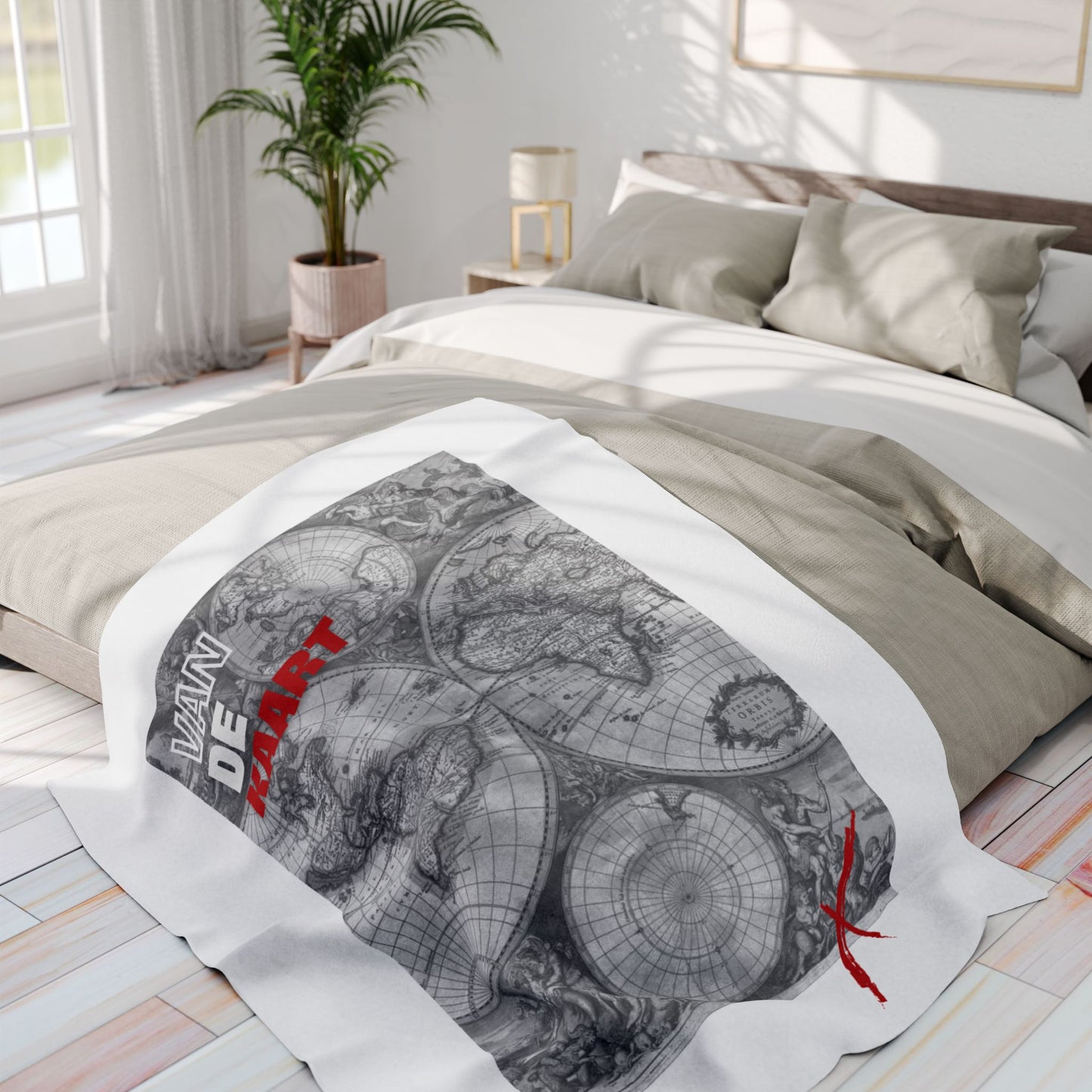Fleece Blanket - Van de Kaart