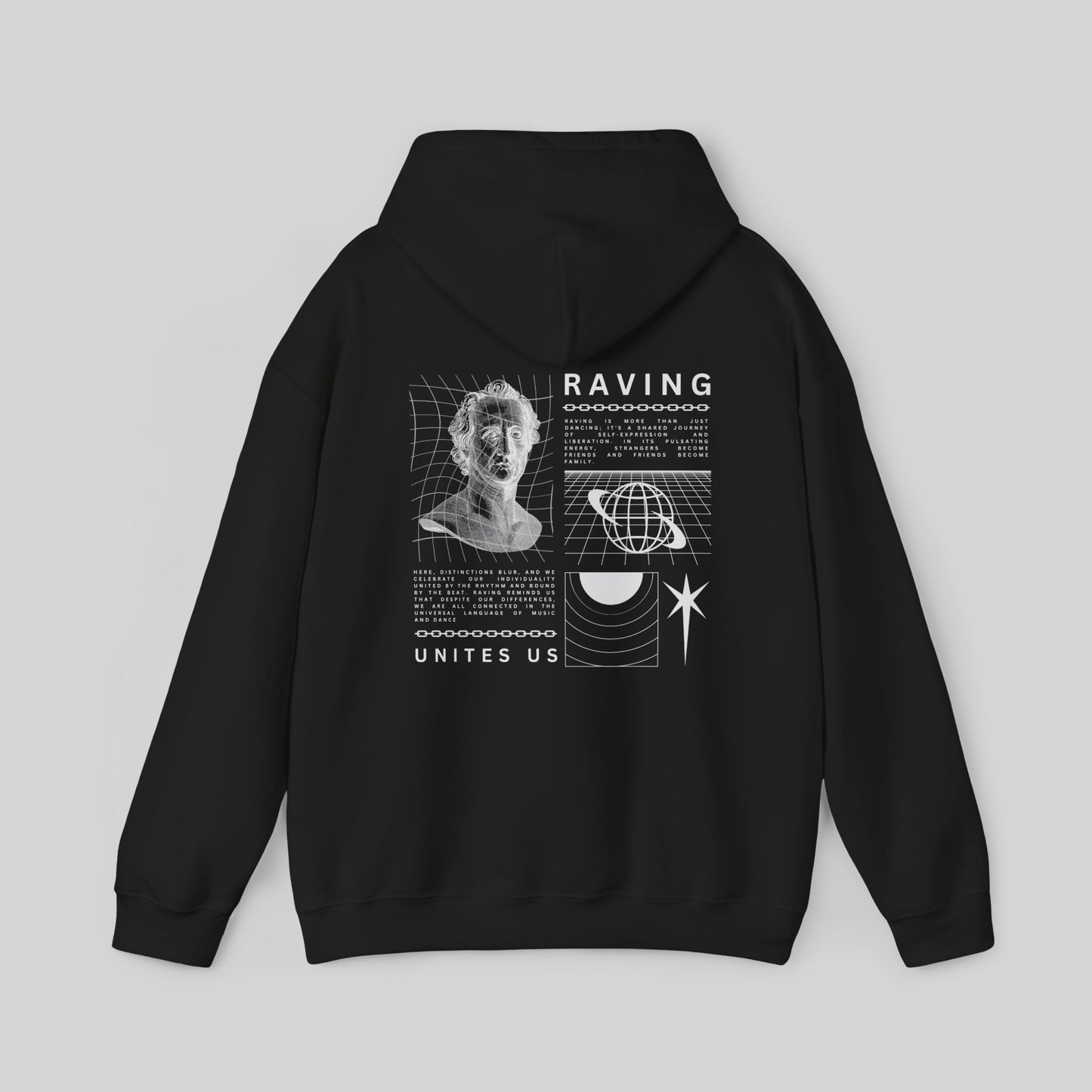 Raving Unites Us - Hoodie
