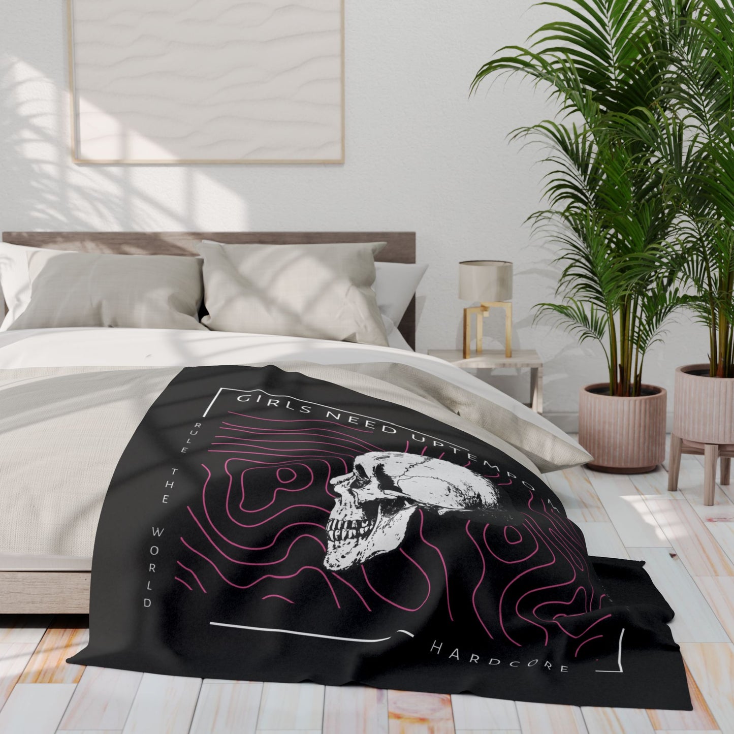 Fleece Blanket - Girls need uptempo