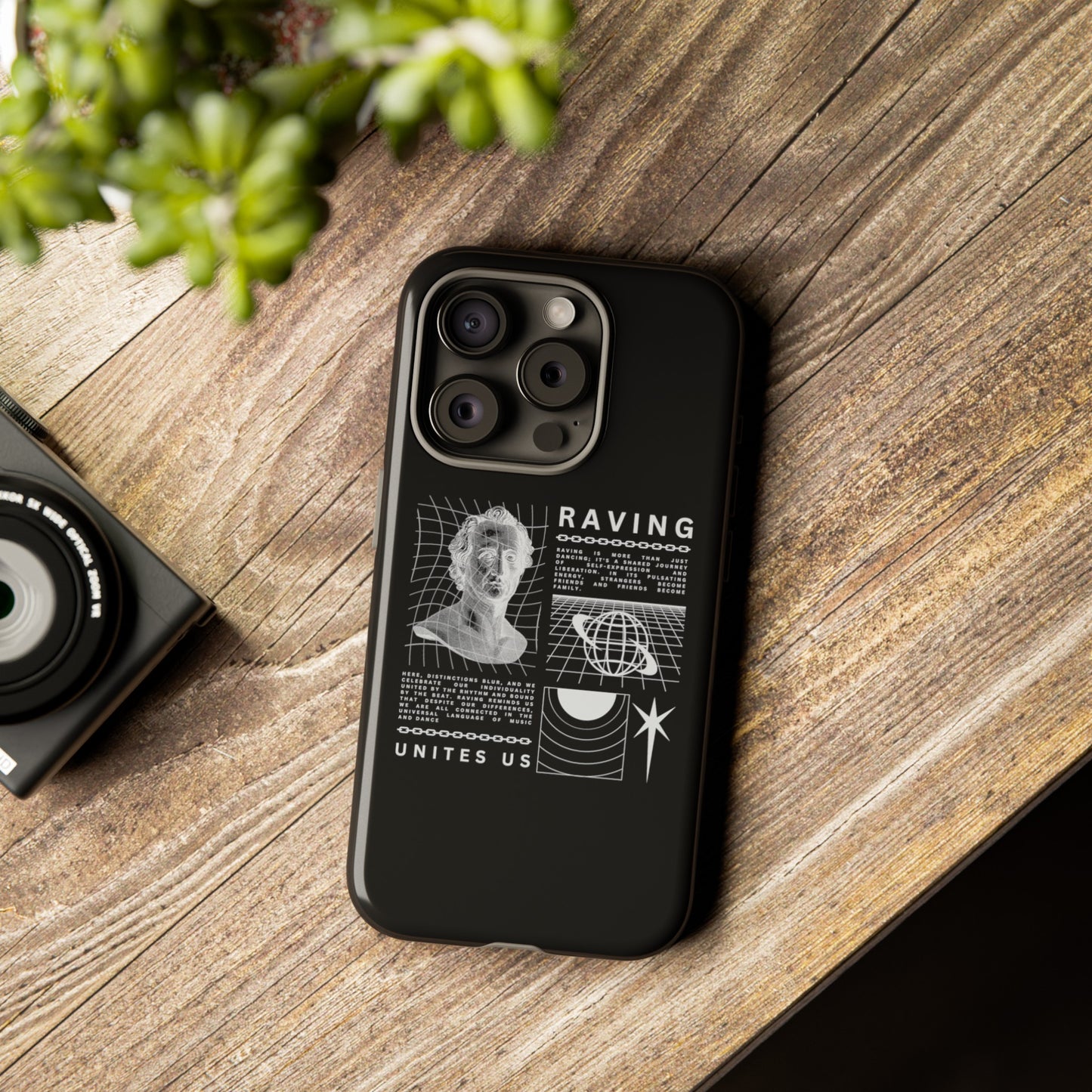 Raving Unites Us - phonecase