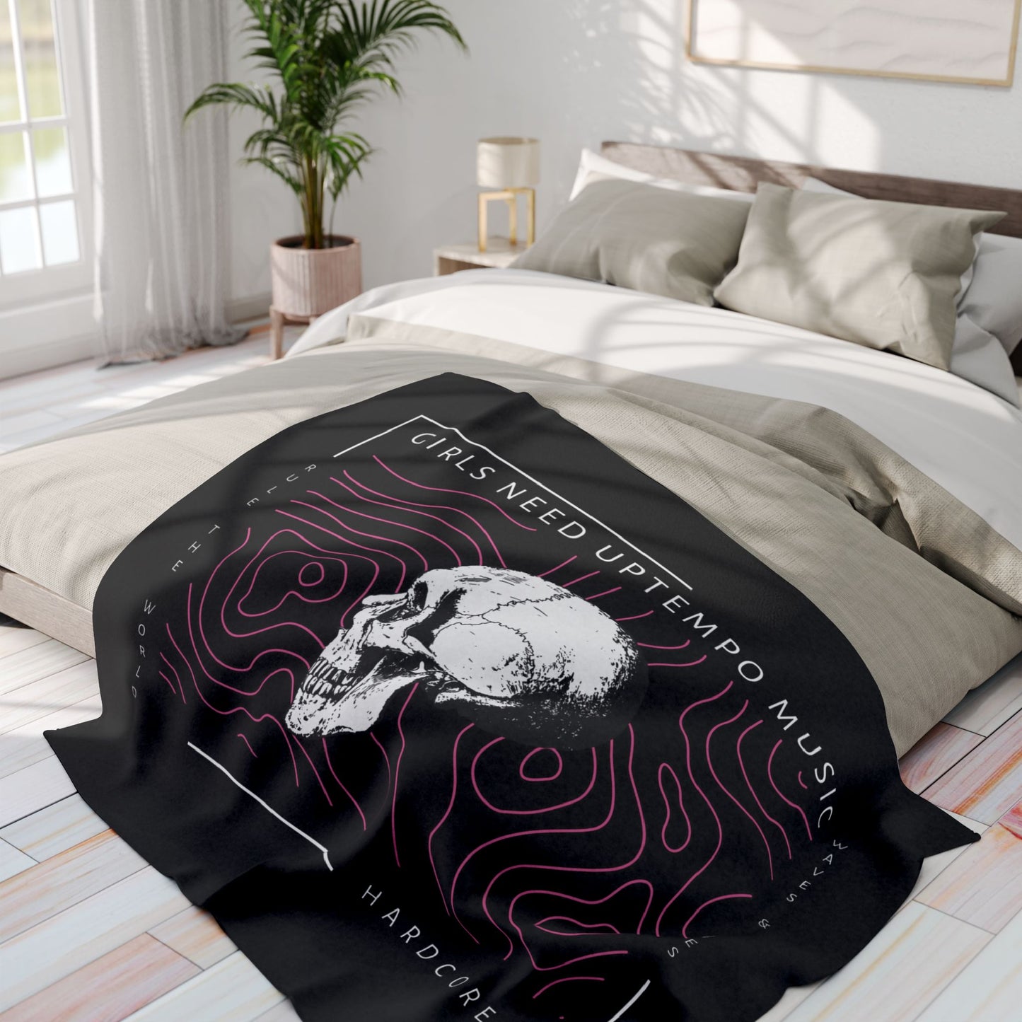 Fleece Blanket - Girls need uptempo