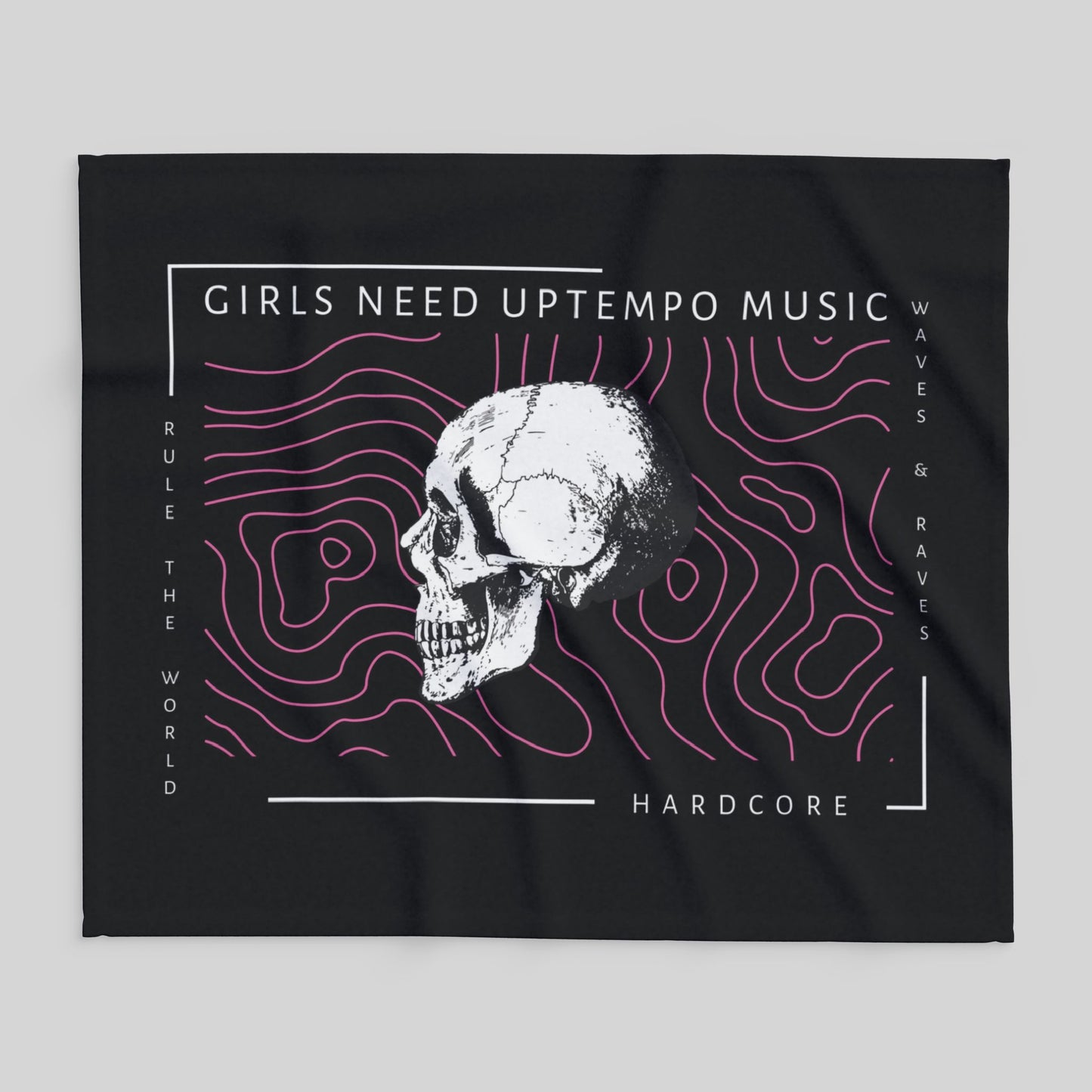 Fleece Blanket - Girls need uptempo