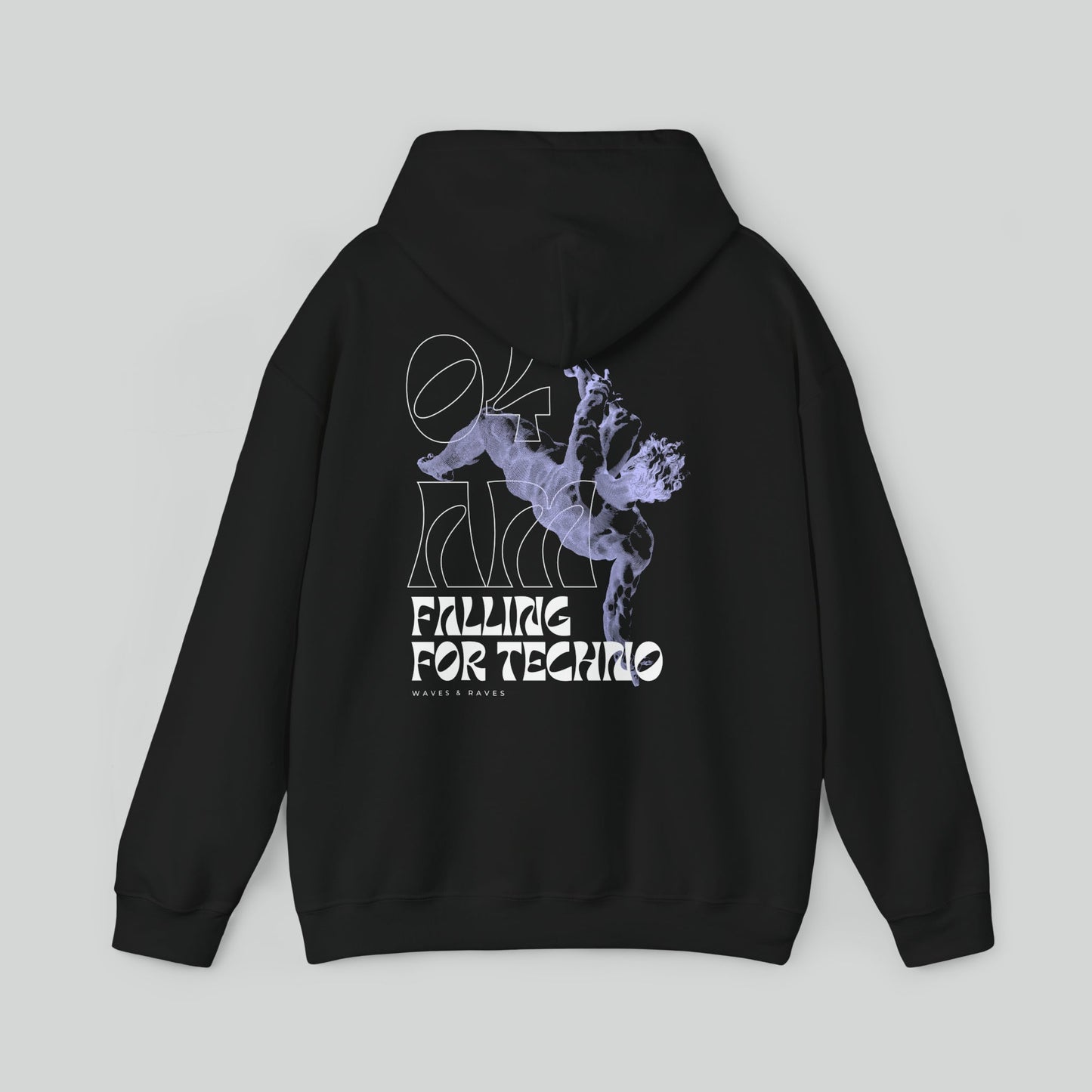 Falling for techno - Hoodie