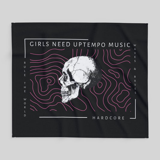 Fleece Blanket - Girls need uptempo